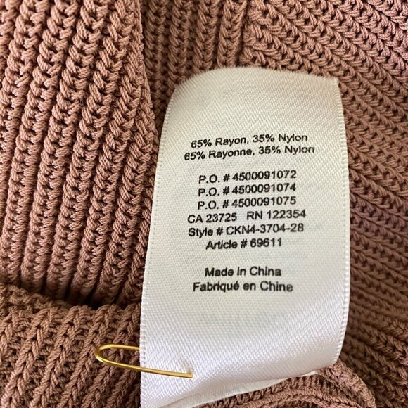 Aritzia Wilfred Size XS Cropped Mock Neck Sweater with Lace Up Arm Detail - Picture 8 of 10